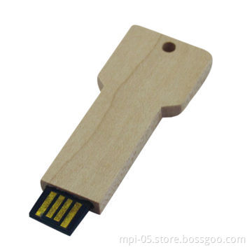 High-quality wooden USB flash drive